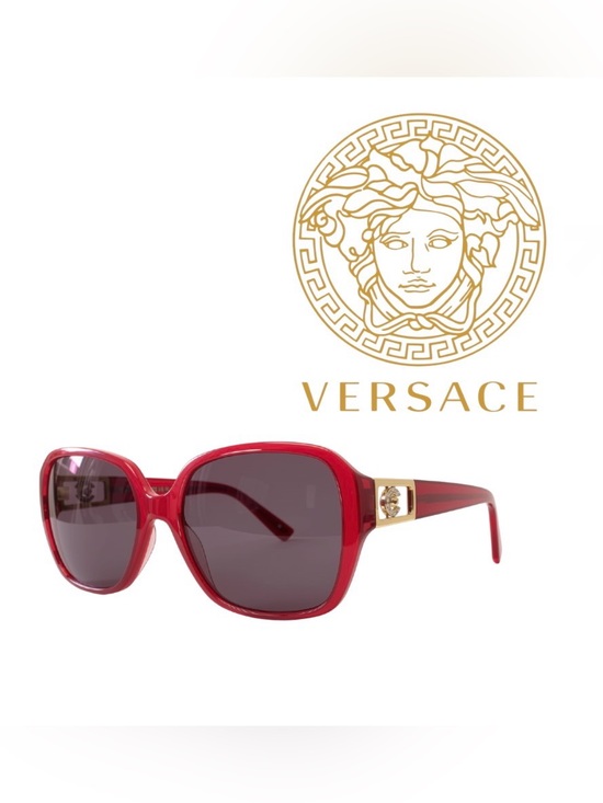 Versace Accessories - Vintage Versace Red Sunglasses